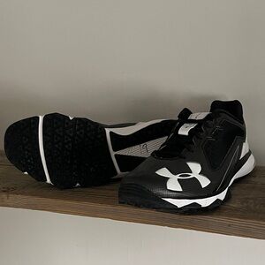 Under Armour Black and White Deception Training Shoes